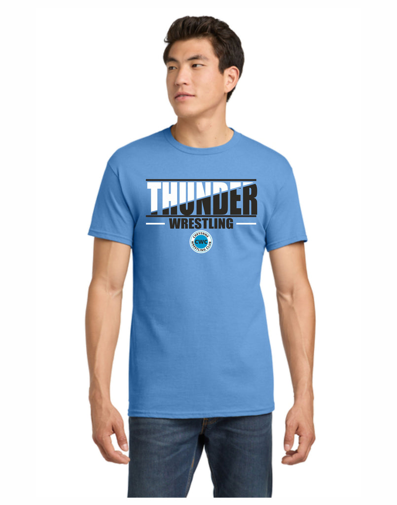 A1 - Thunder Wrestling Carolina Blue T-Shirt