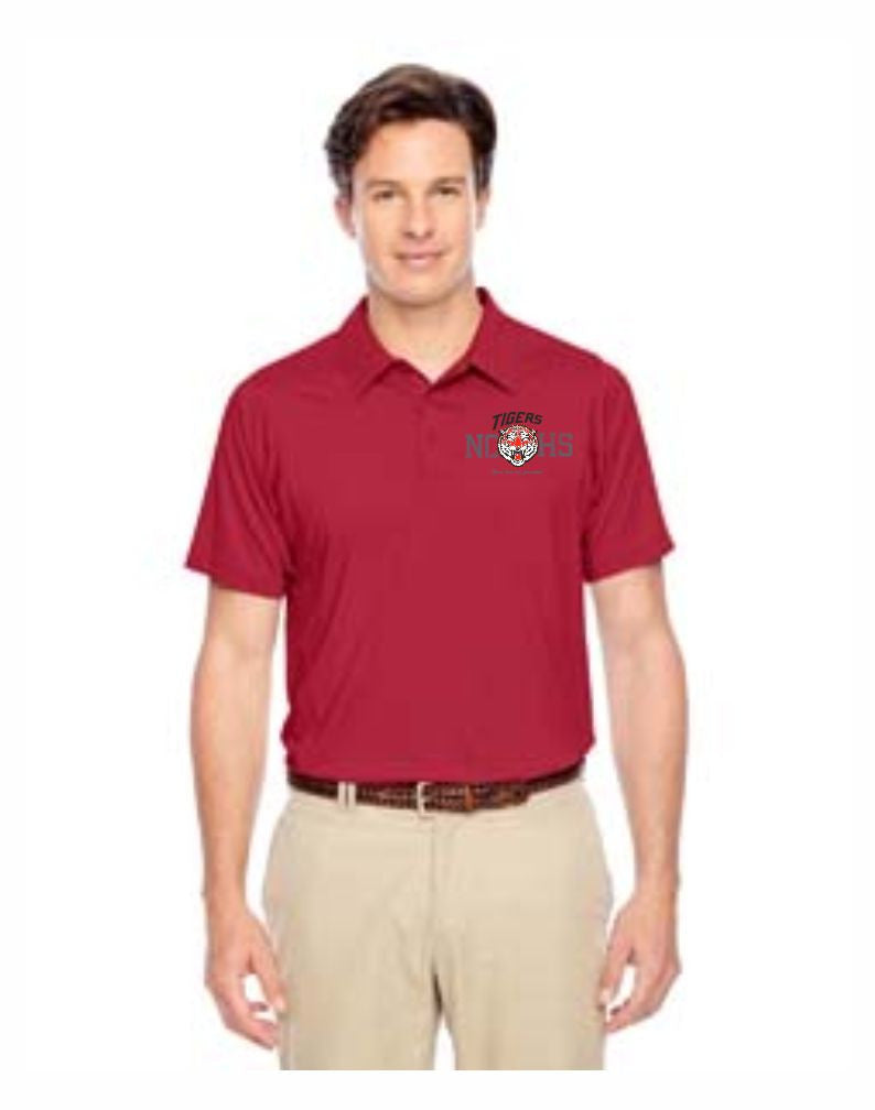 B - Men's Golf Polo - Red