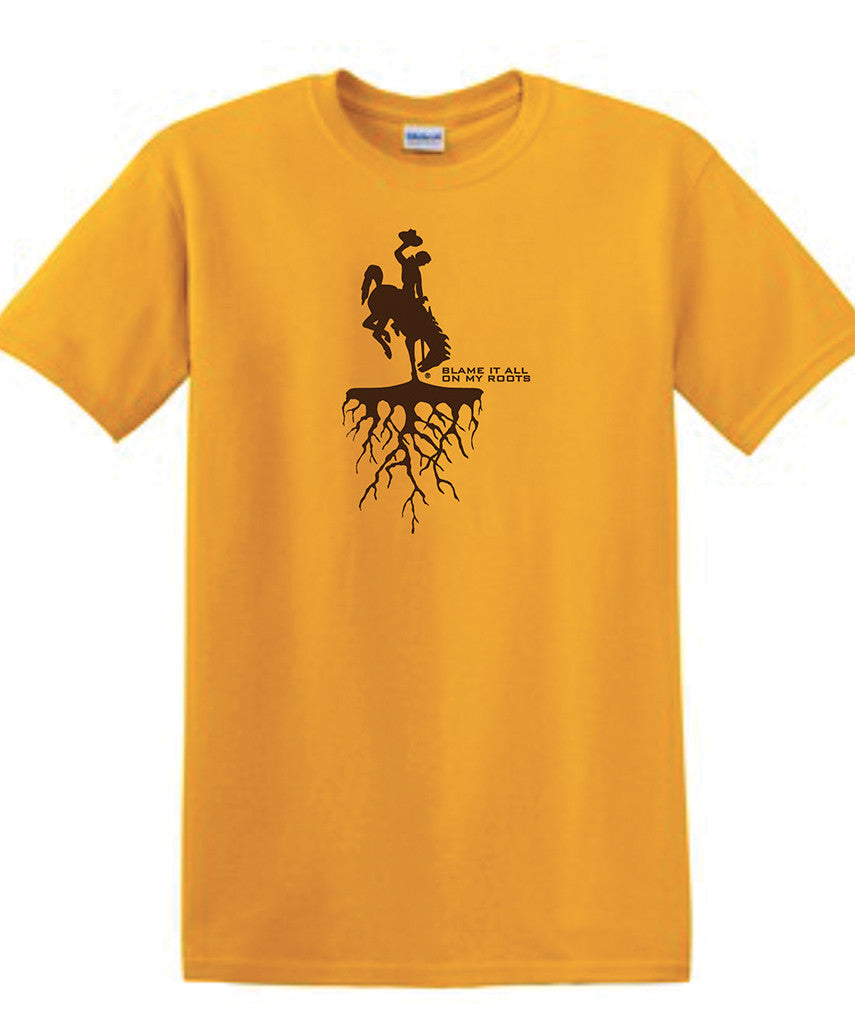 T023 Roots - Gold with Brown