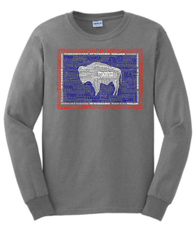 L009 Wyoming Hometown Long Sleeve