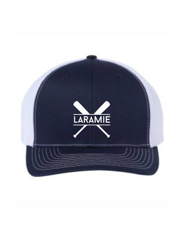 H - Laramie Softball Richardson Structured Hat (Navy/White)