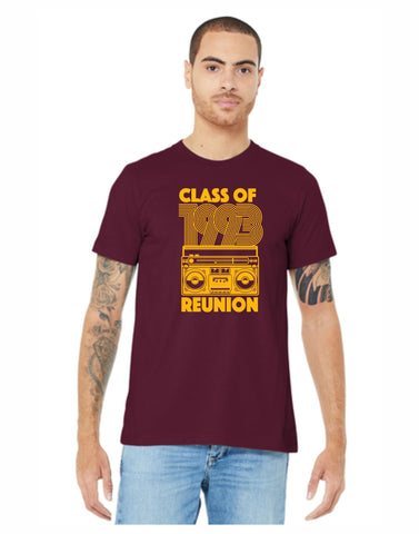 C - Class of '93 Bella Canvas T-shirt - Maroon