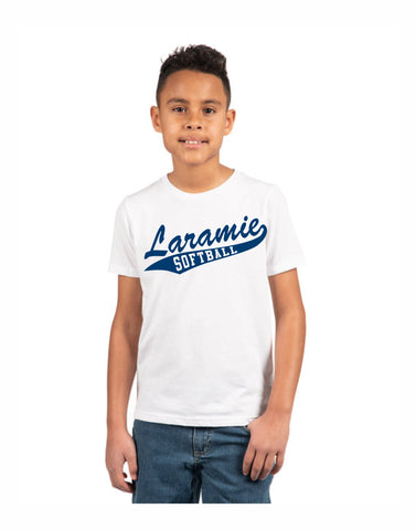 A1 - Laramie Softball Youth T (White)