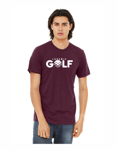 A - Laramie Golf T-Shirt Maroon