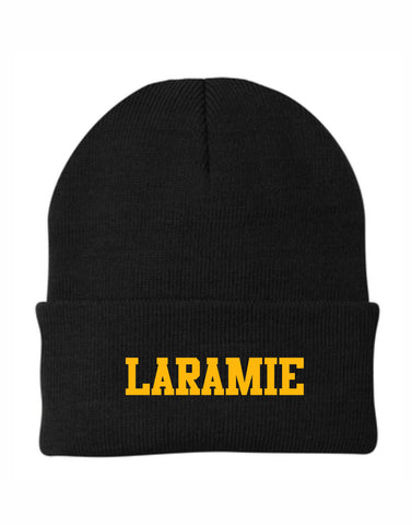 J1- Laramie Wrestling Beanie (Black)