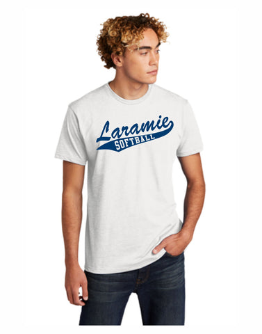 A - Laramie Softball Unisex T-Shirt (White)