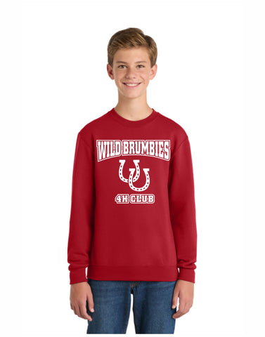 D1 - Wild Brumbie Youth Crew (Red)