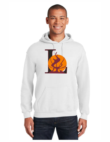 H - Laramie Fire Hoodie - White