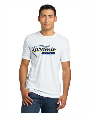 C - Laramie Softball Next Level T-Shirt - (White) D1