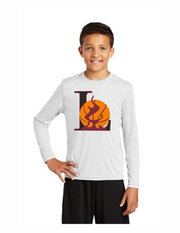 I - Laramie Fire White Youth Long Sleeve (Warm Up)