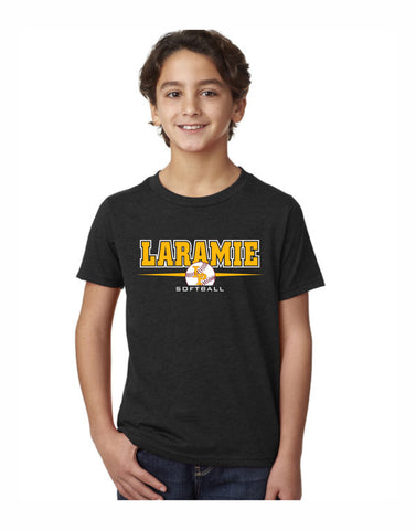 B1 - Laramie Softball Bella Canvas Youth T (Black)