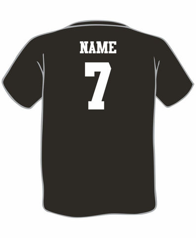 R3 - Add Name and Number to T-Shirt or Hoodie