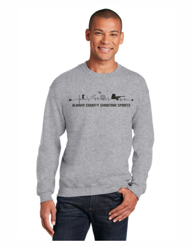 E - Shooting Sports Crew Neck Sweatshirt