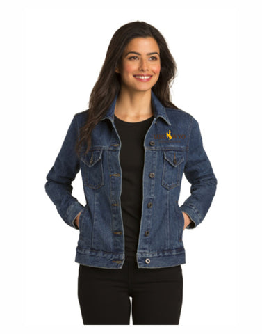 O - Port Authority® Ladies Denim Jacket