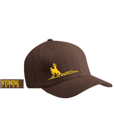 H038 Wyoming Pride Brown Hat