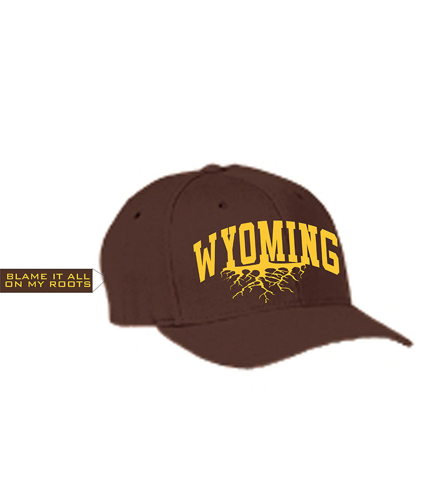 H019 Roots - Brown Flexfit Wyoming Hat