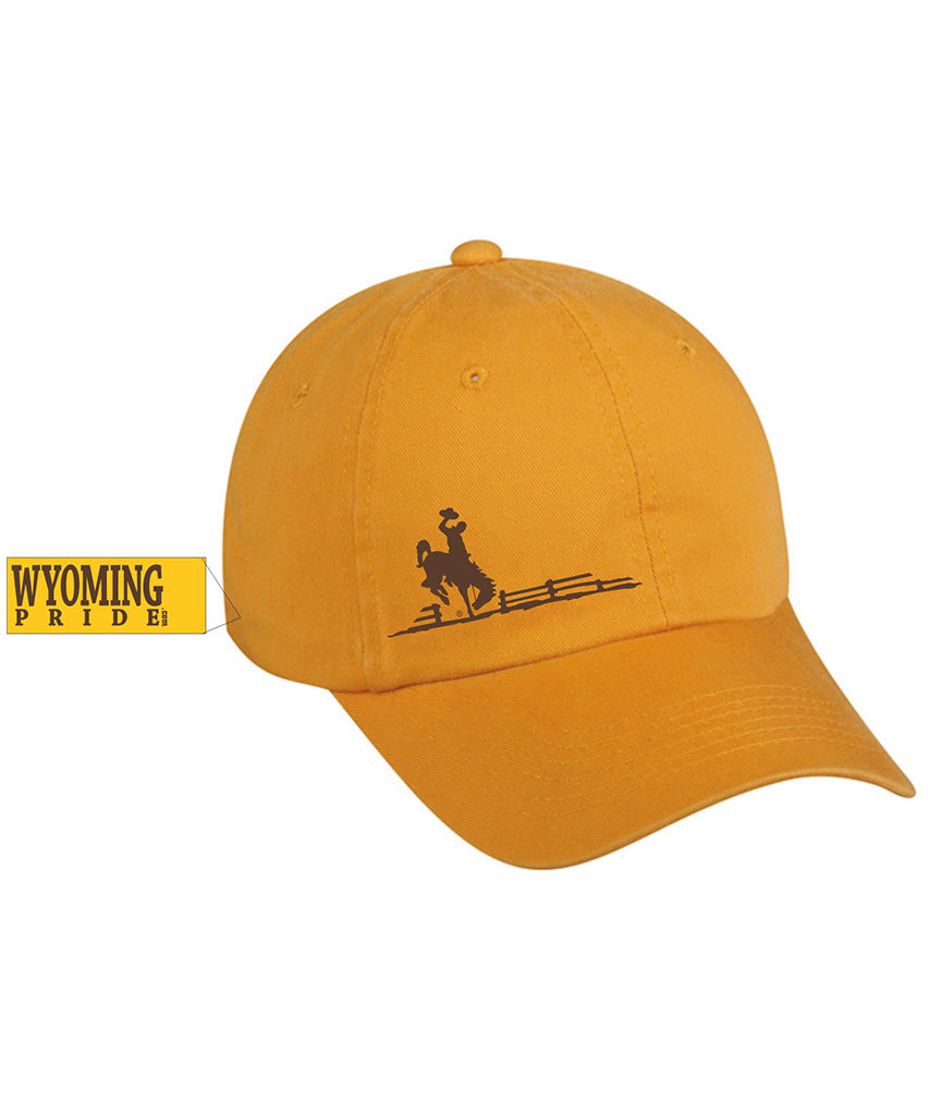 H039 Wyoming Pride Gold Hat