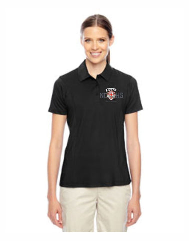 D - Ladies's Golf Polo - Black